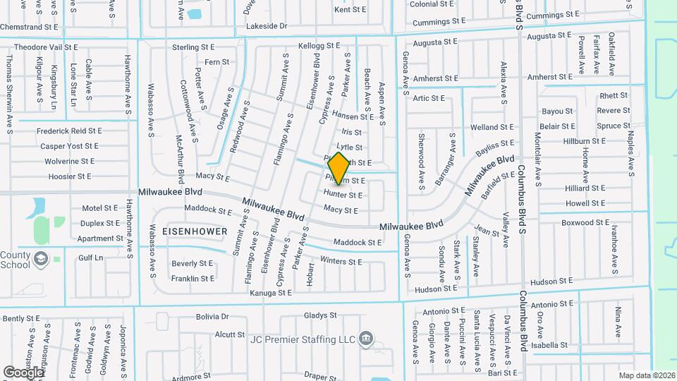 1025 Hunter St E Map and Location Details