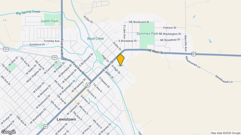 1000 Fountain Terrace Dr Map and Location Details