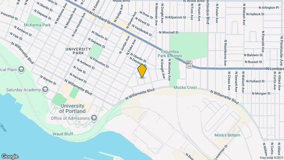 7061 N University Ave Map and Location Details