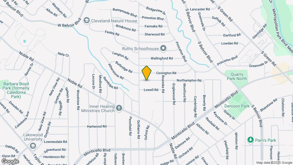3752 Northampton Rd Map and Location Details