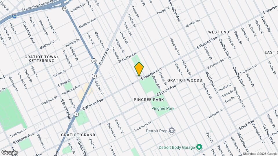 5008 Iroquois St Mapa y Detalles de la Ubicación