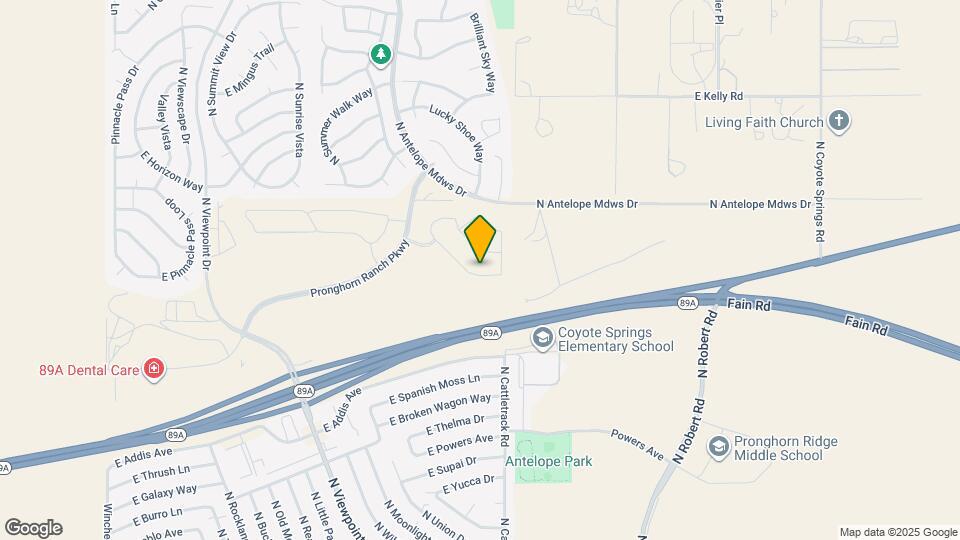 7912 Annabel Wy Map and Location Details