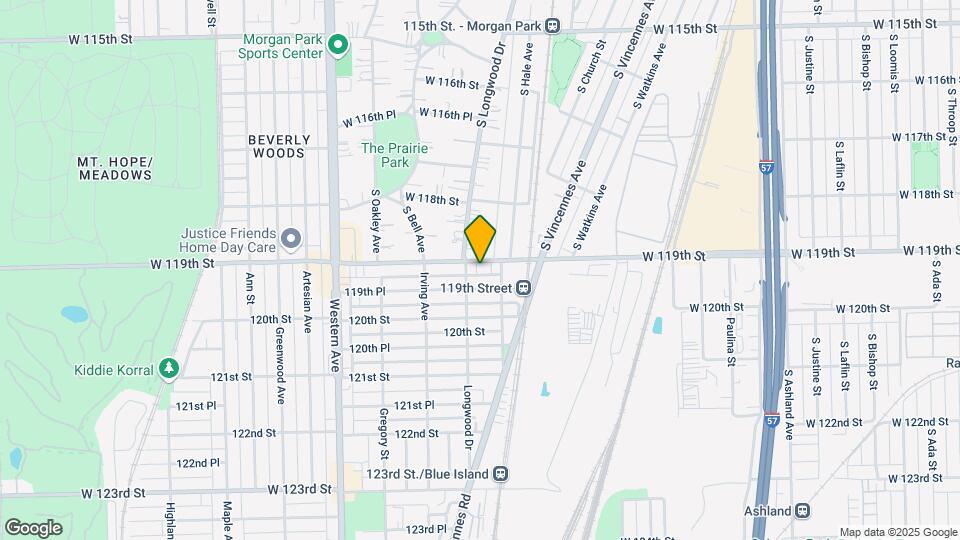 2123 W 119th St-Unit -1 Map and Location Details