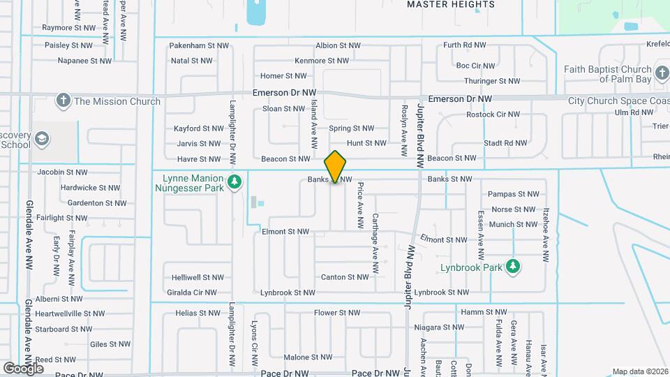 1187 Merrick Ave NW Map and Location Details