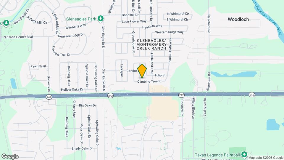 16985 Valiant Oak St Map and Location Details