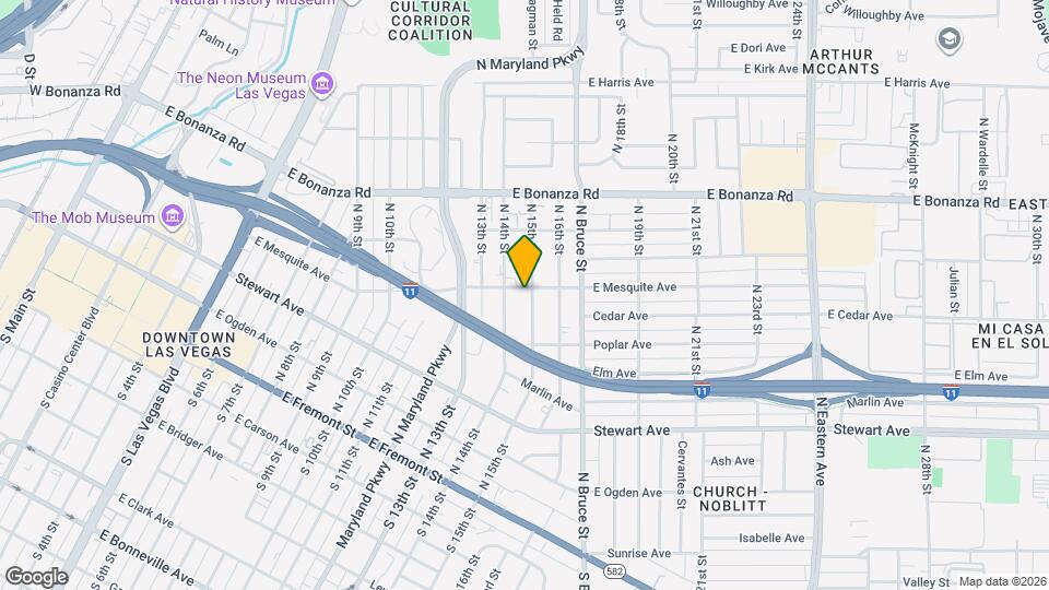 397 N 15th St Map and Location Details