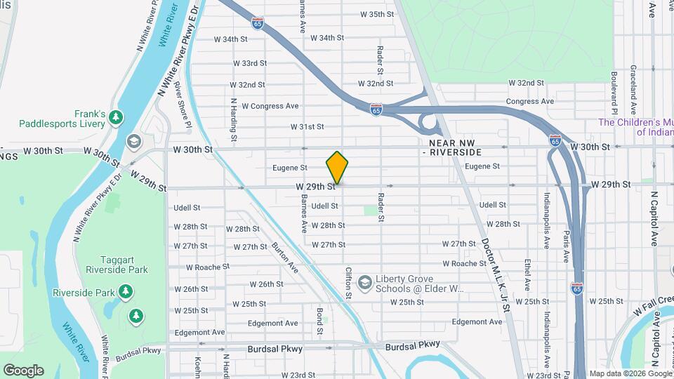 1109 W 29th St Map and Location Details