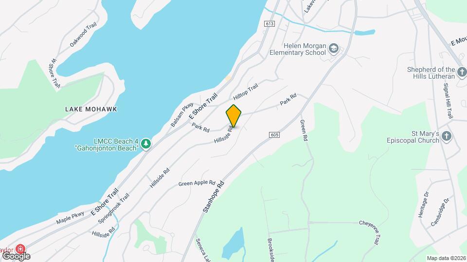 7 Hillside Rd Map and Location Details