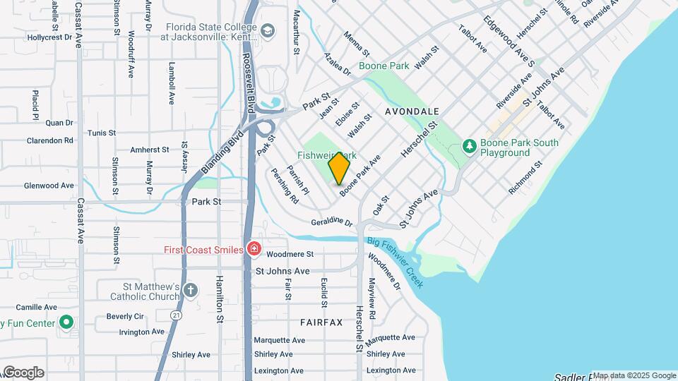 3971 Boone Park Ave Map and Location Details