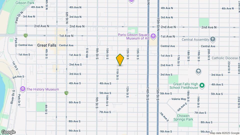 1104 2nd Ave S Map and Location Details