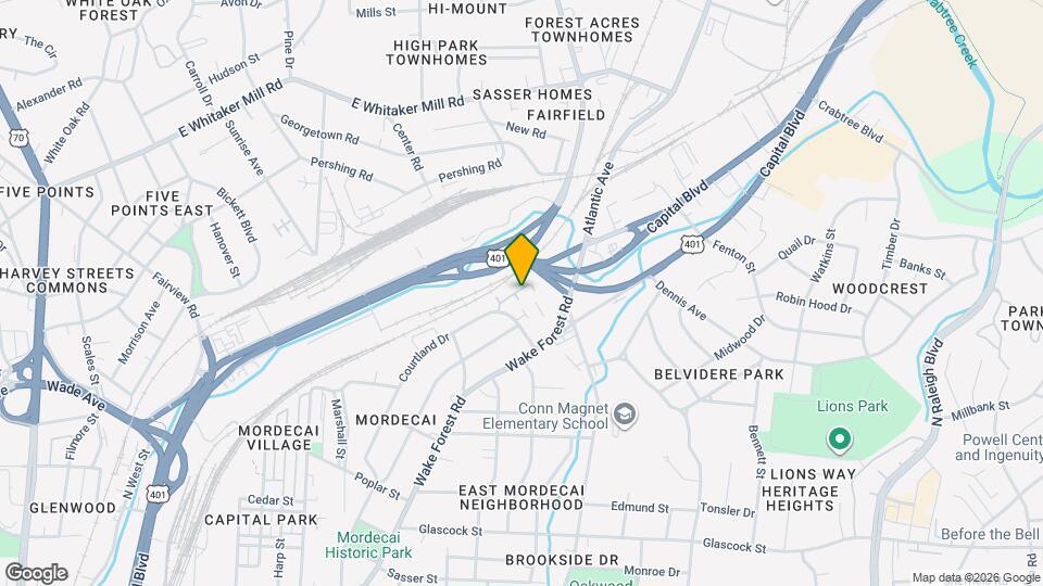 1706 Raney Ct Map and Location Details