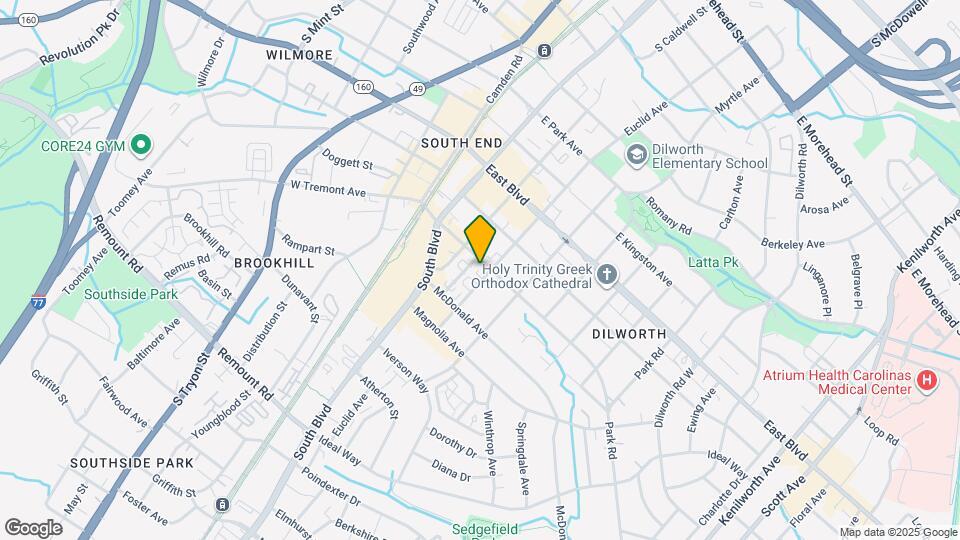 2000 Euclid Ave Mapa y Detalles de la Ubicación