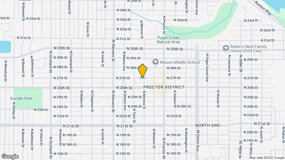 4102 N 27th St Map and Location Details