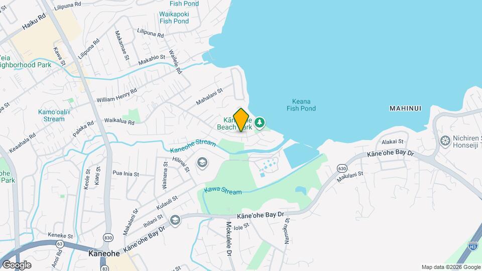 45-045 Waikalua Rd Map and Location Details