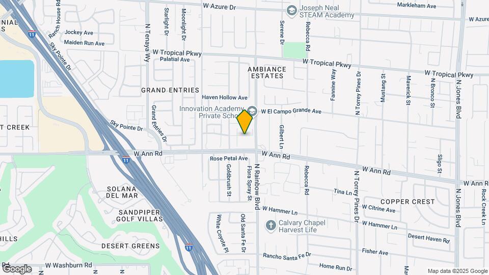 6731 Scarlet Star Ave Map and Location Details