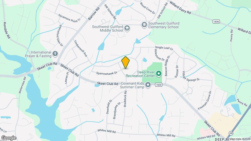 3302 Sparrowhawk Dr Map and Location Details