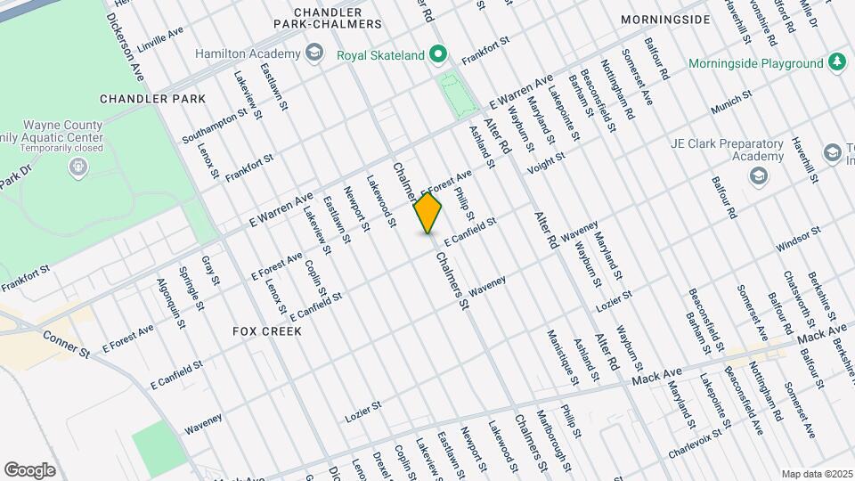 4625 Chalmers St Map and Location Details