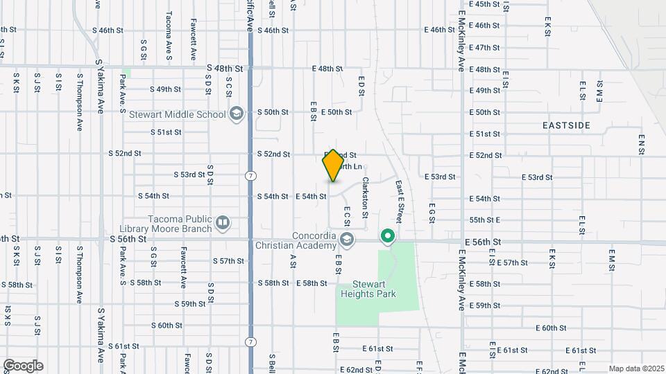 5225 E McDacer Ave Map and Location Details