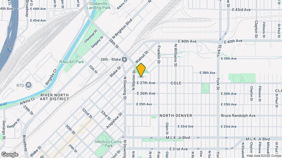 3715 Lafayette St Map and Location Details