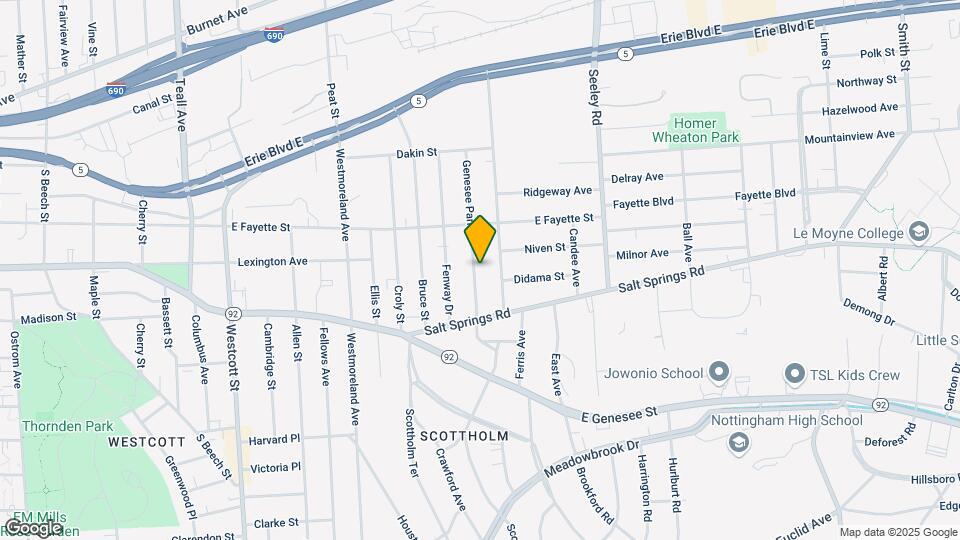 247 Genesee Park Dr Map and Location Details