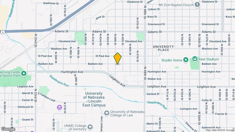 4411 Baldwin Ave Map and Location Details