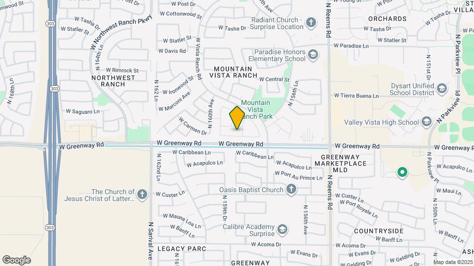 15842 W Carmen Dr Map and Location Details