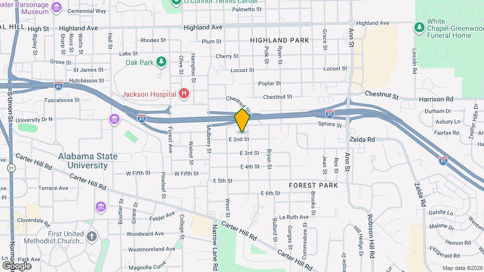 2137 E 2nd St Mapa y Detalles de la Ubicación