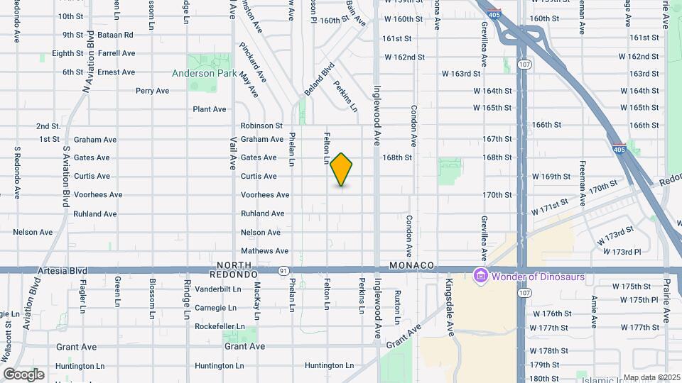 2609 Voorhees Ave. Map and Location Details