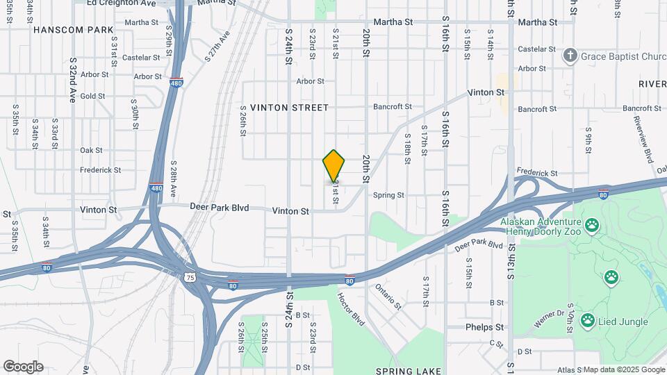 3110 S 21st St Map and Location Details