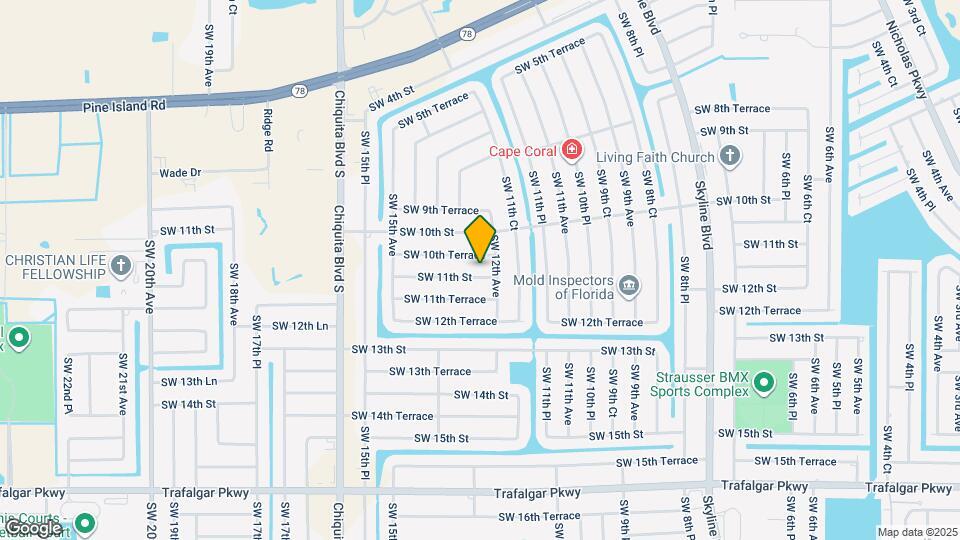 1209 SW 11th St Map and Location Details