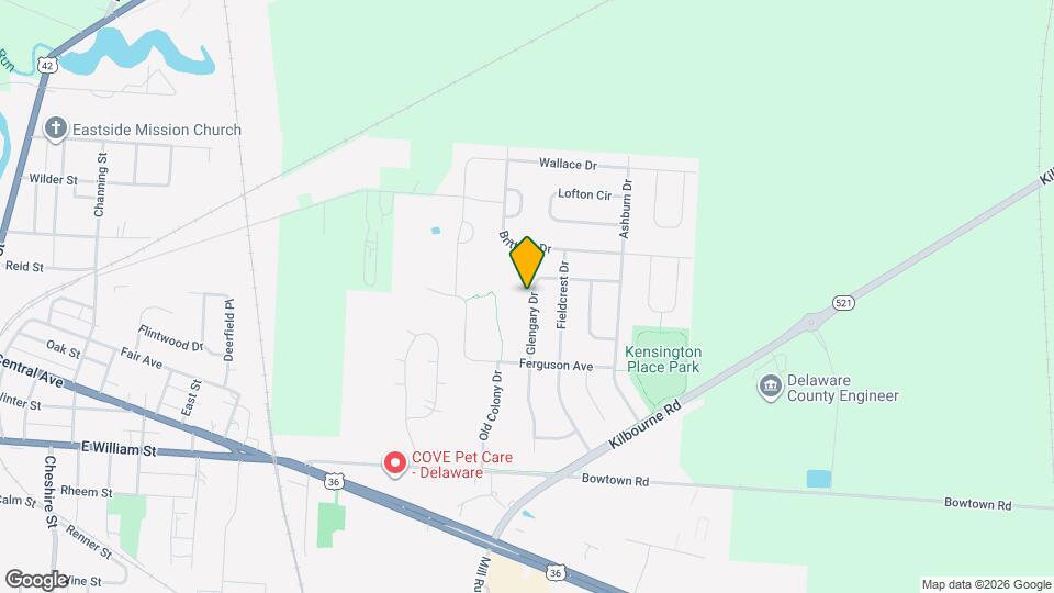 171 Glengary Dr Mapa y Detalles de la Ubicación