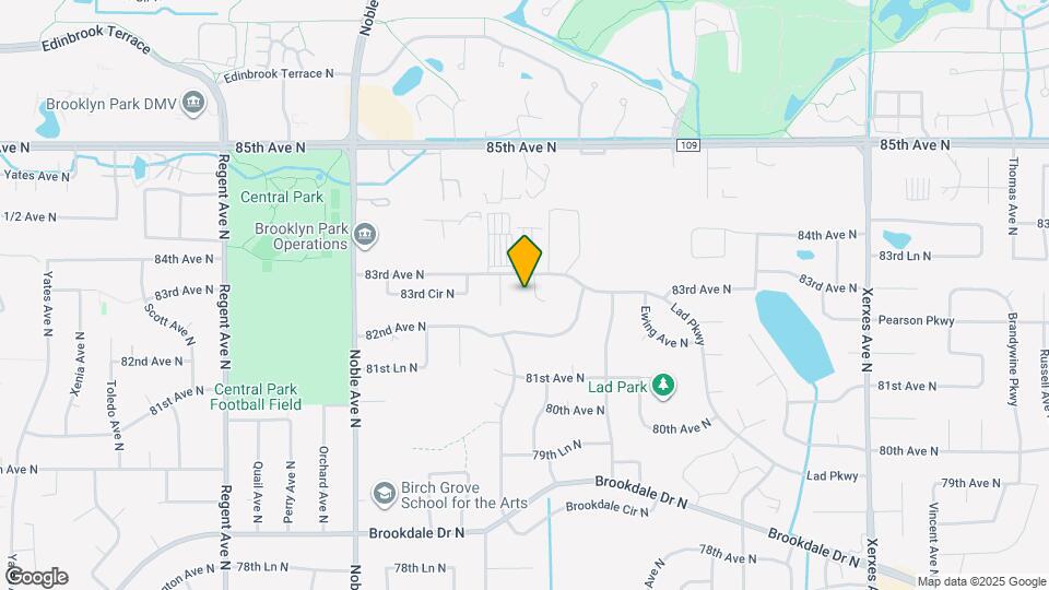 8229 Halifax Ct N Map and Location Details