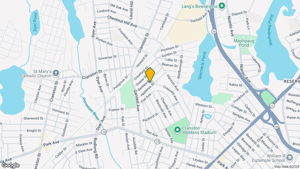 65 Appleton St, Unit 2 Map and Location Details