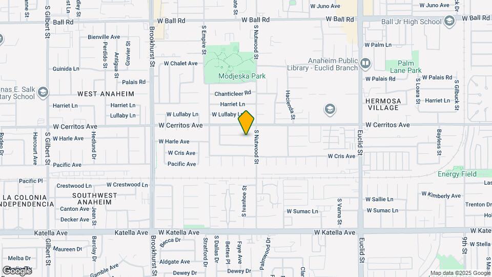 1916 W Harle Ave Map and Location Details