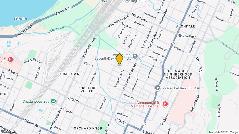 1713 Carson Ave Mapa y Detalles de la Ubicación