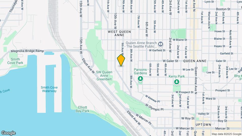 1407 9th Ave W Map and Location Details