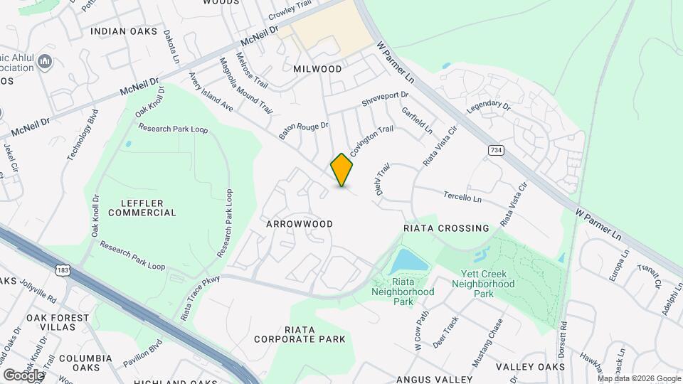 5809 Avery Island Ave Map and Location Details