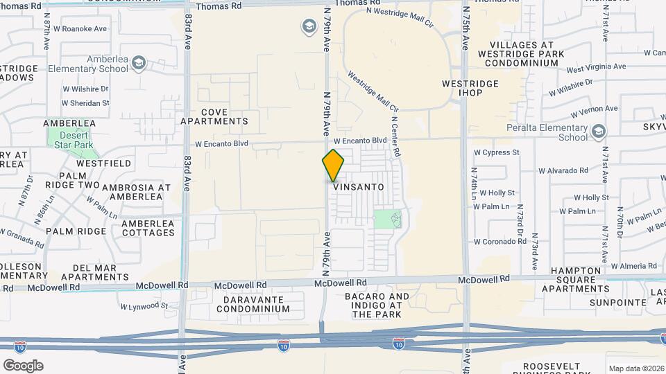 2032 N 78th Glen Map and Location Details