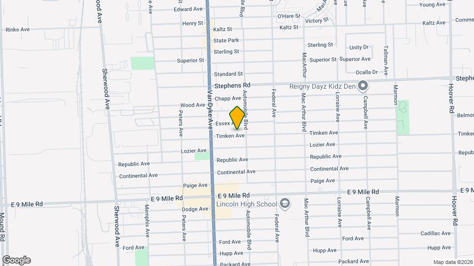 8111 Timken Ave Mapa y Detalles de la Ubicación