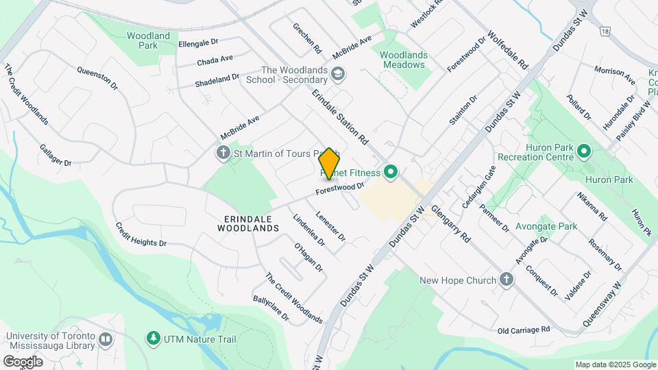 1179 Forestwood Dr Map and Location Details