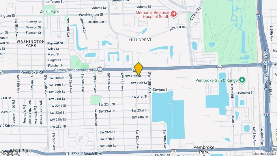 4140 SW 18th St Mapa y Detalles de la Ubicación
