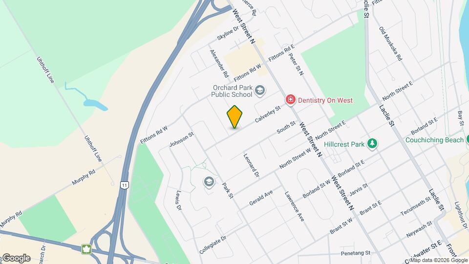 44 Calverley St Map and Location Details