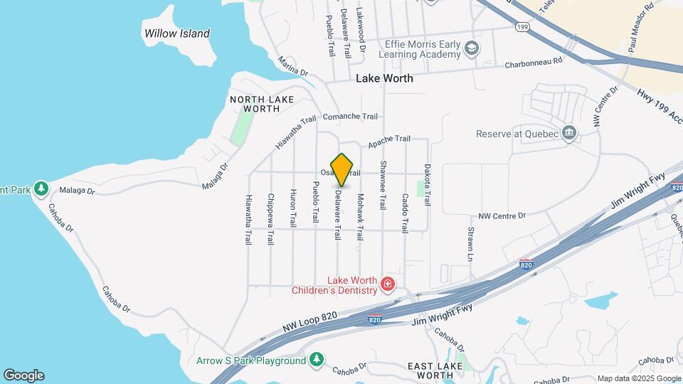 3212 Delaware Trail Mapa y Detalles de la Ubicación