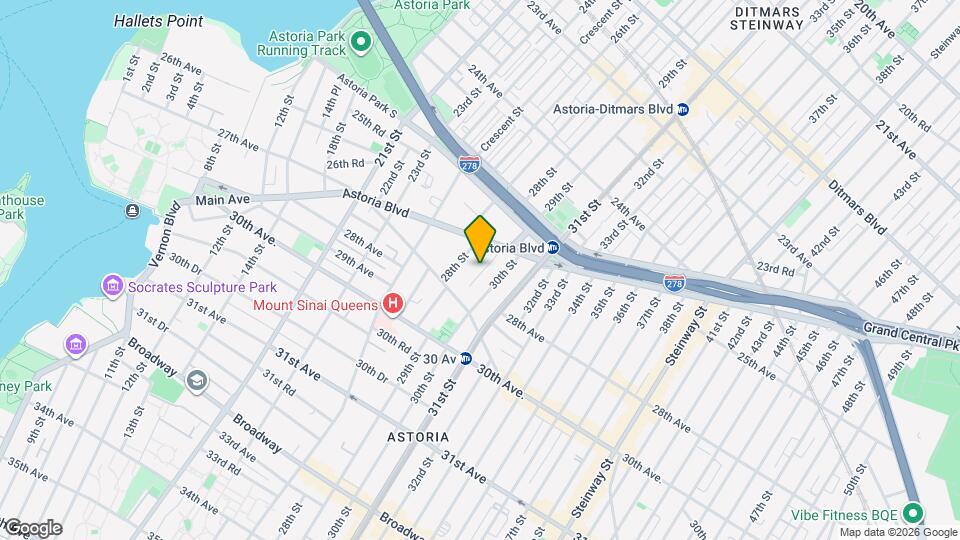 26-36-36 29th St Map and Location Details