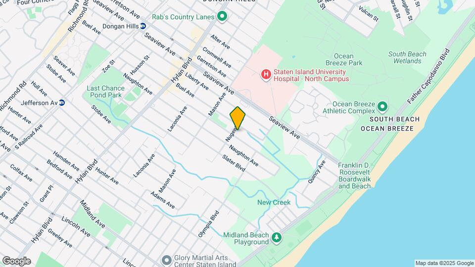 453 Dongan Hills Ave Map and Location Details