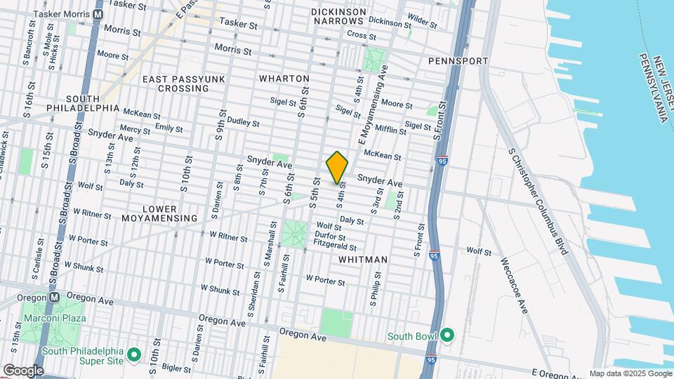 2126 S 4th St Map and Location Details