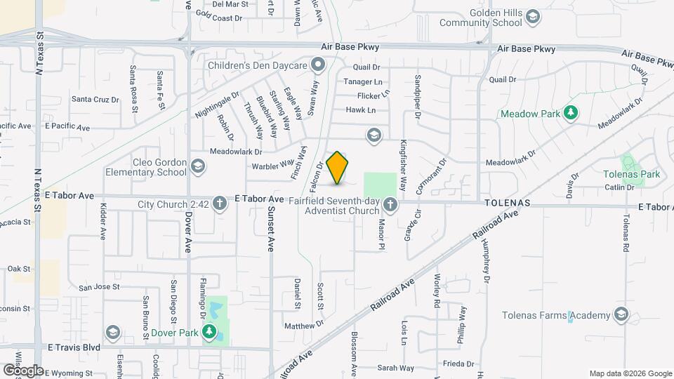 1037 Mockingbird Ln Map and Location Details