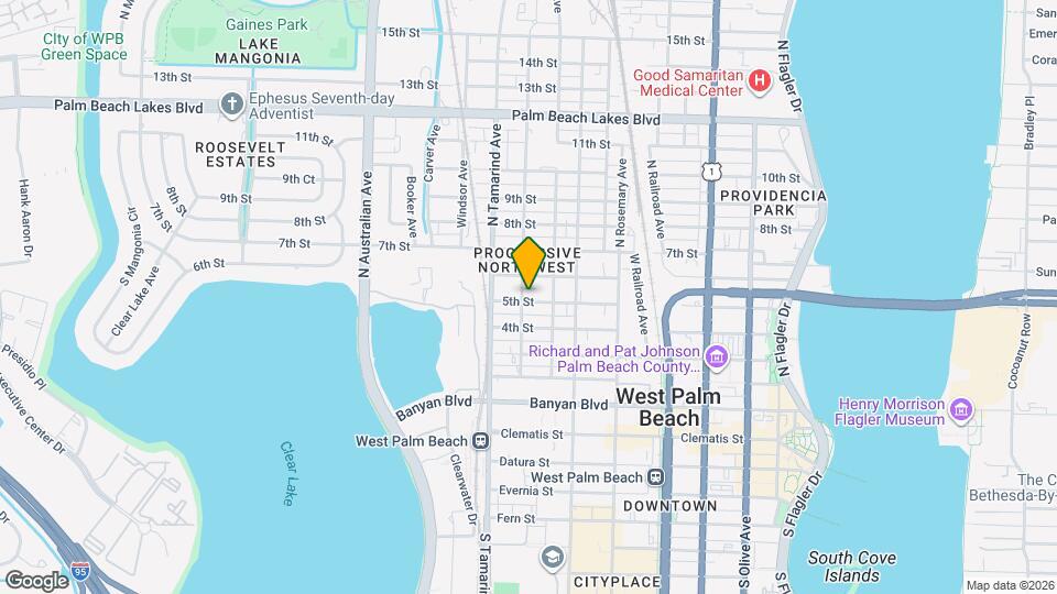 821 5th St Map and Location Details