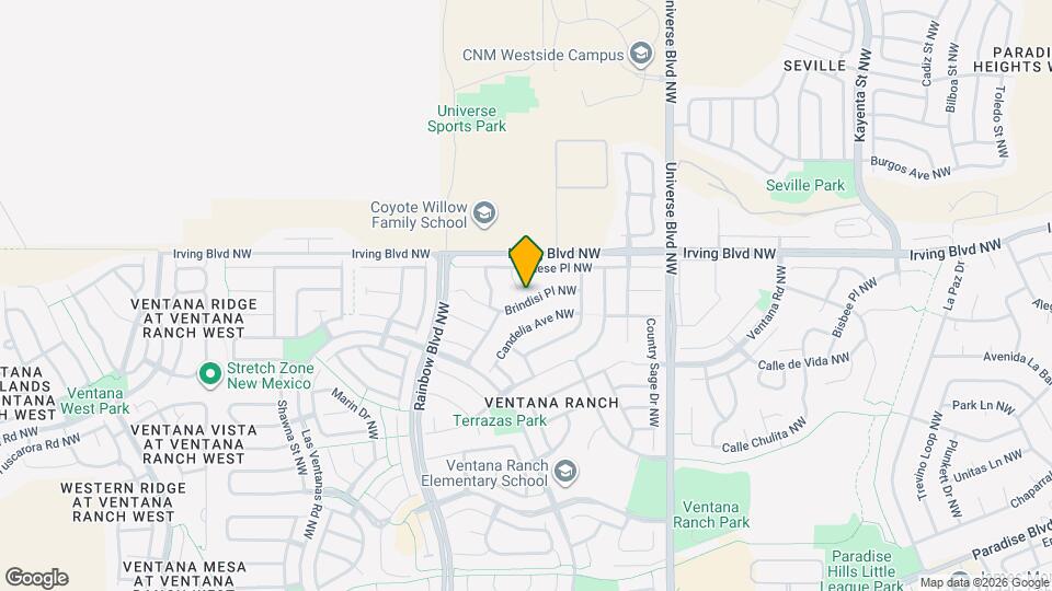 6923 Brindisi Pl NW Map and Location Details