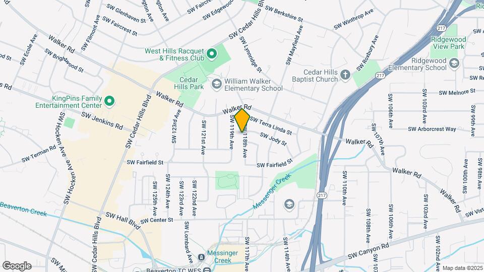 2945 SW 118th Ave Map and Location Details